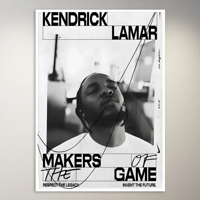Kendrick Lamar Poster | Musik-Poster