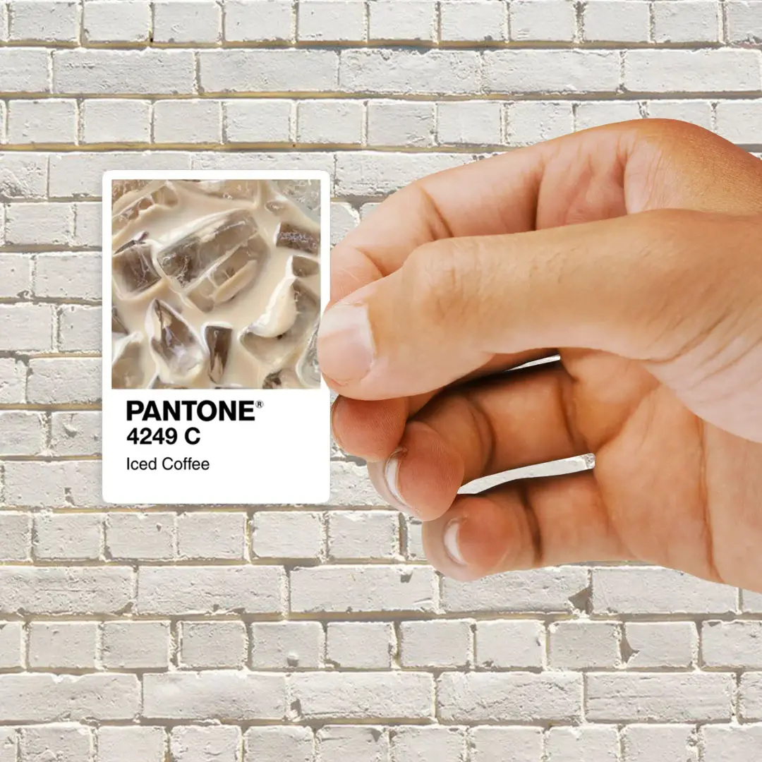 Pantone Eiskaffee Sticker