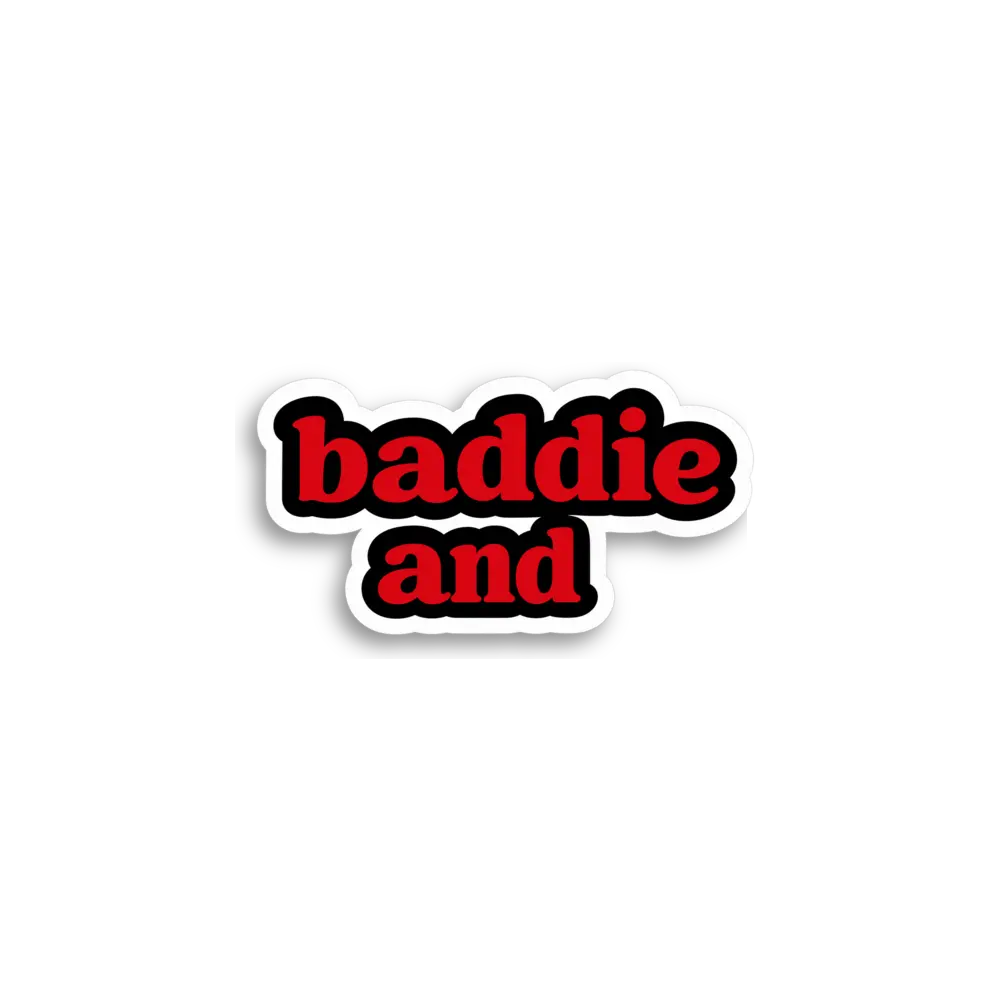 Pegatina Baddie And