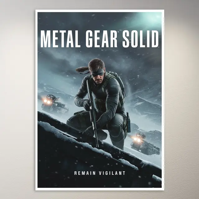 Póster de Metal Gear Solid