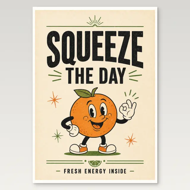 Orange Poster