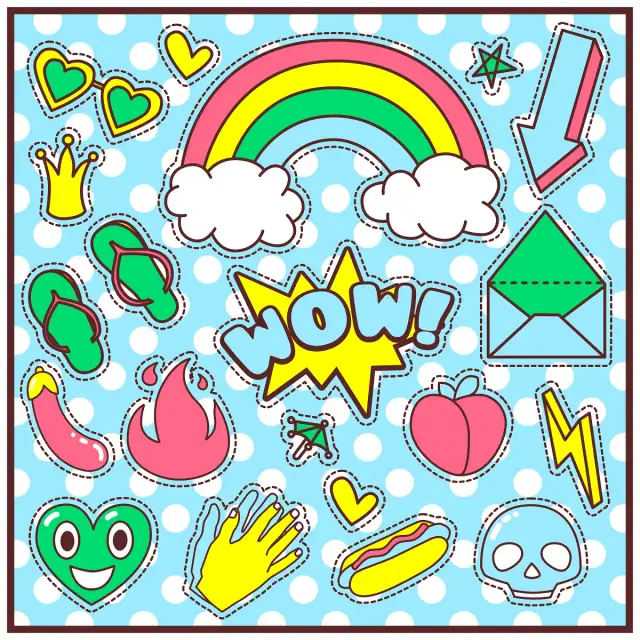 Wow VSCO-Sticker