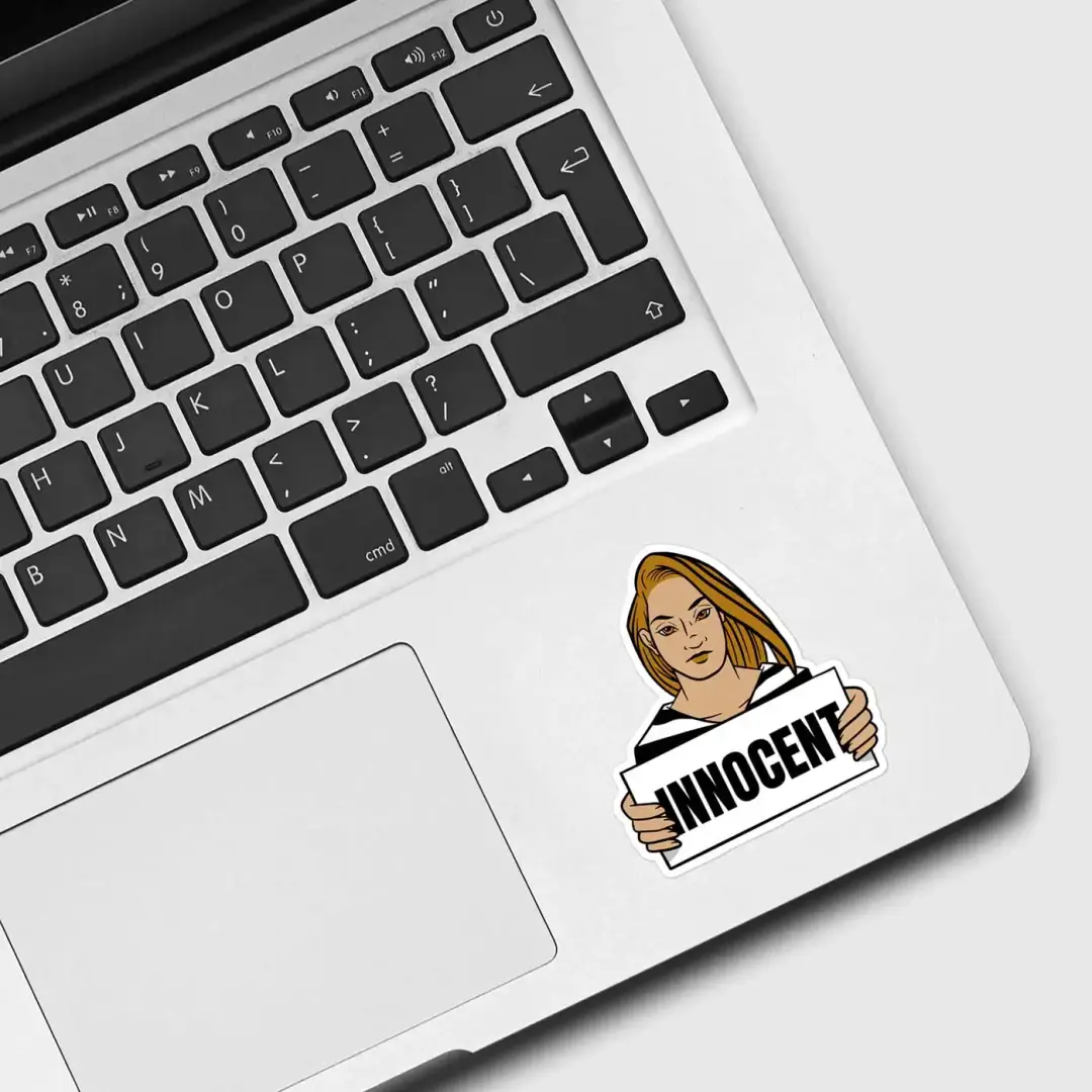 Innocent Prisoner Sticker