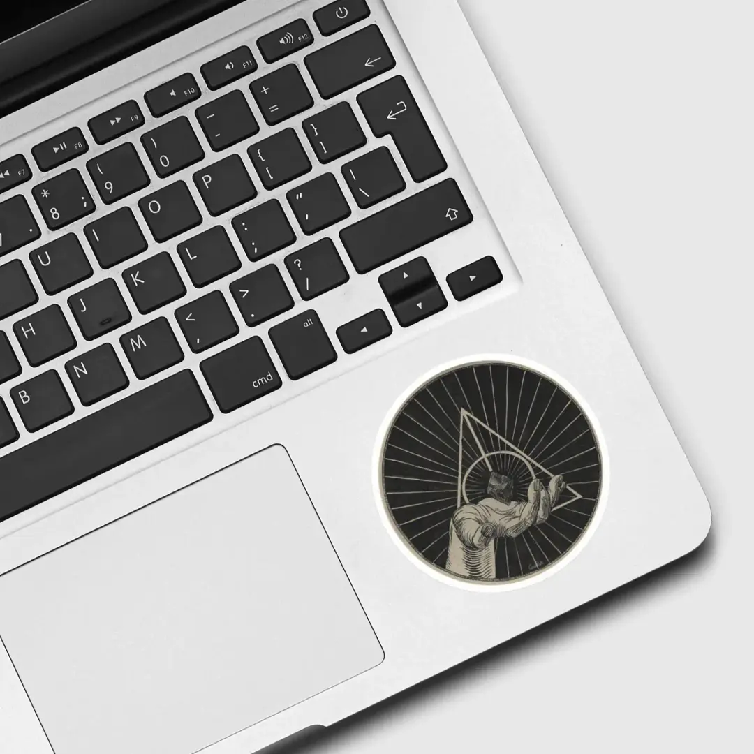 Magischer Sticker
