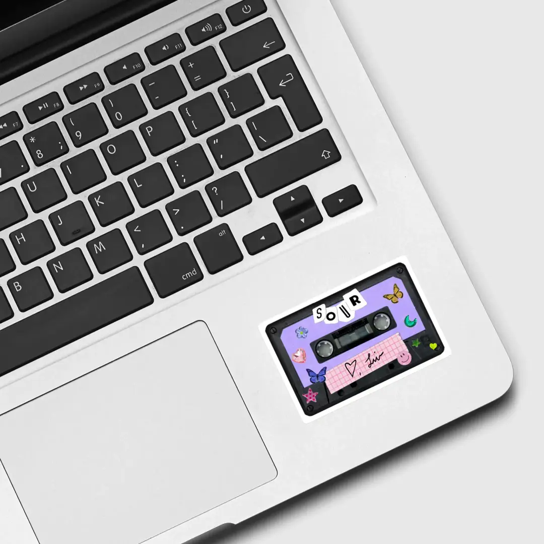 Olivia Rodrigo Sour Cassette Sticker