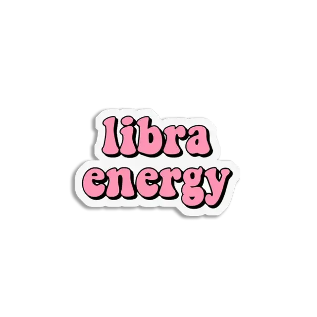 Libra Energy Sticker