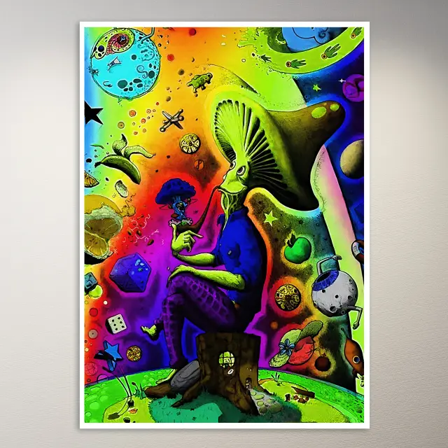 Trippy Kunst-Poster