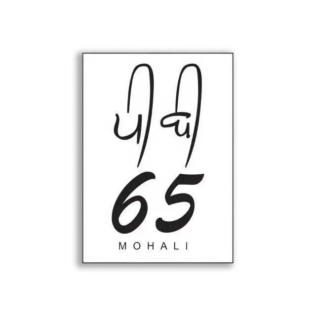 Pegatina ਪੀੜ੍ਹੀ 65 Mohali