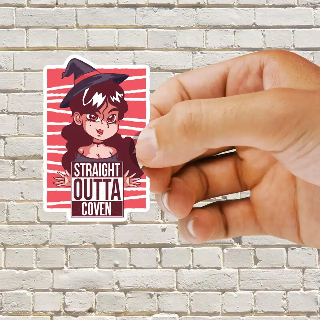 Hexenzirkel-Sticker