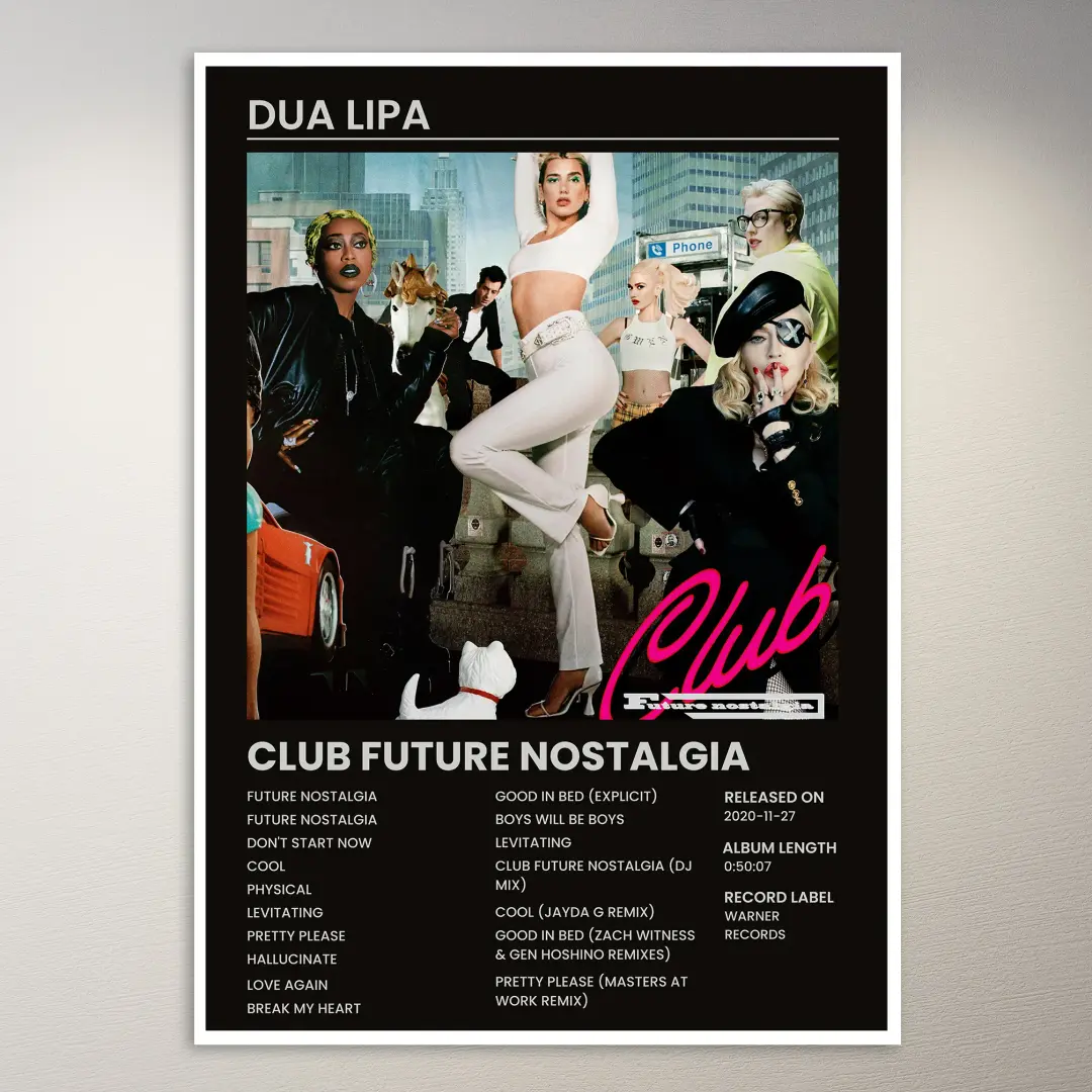 ملصق فني Dua Lipa
