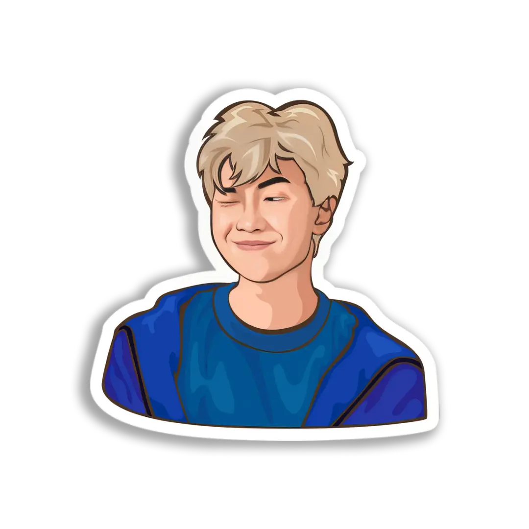 RM zwinkert Sticker