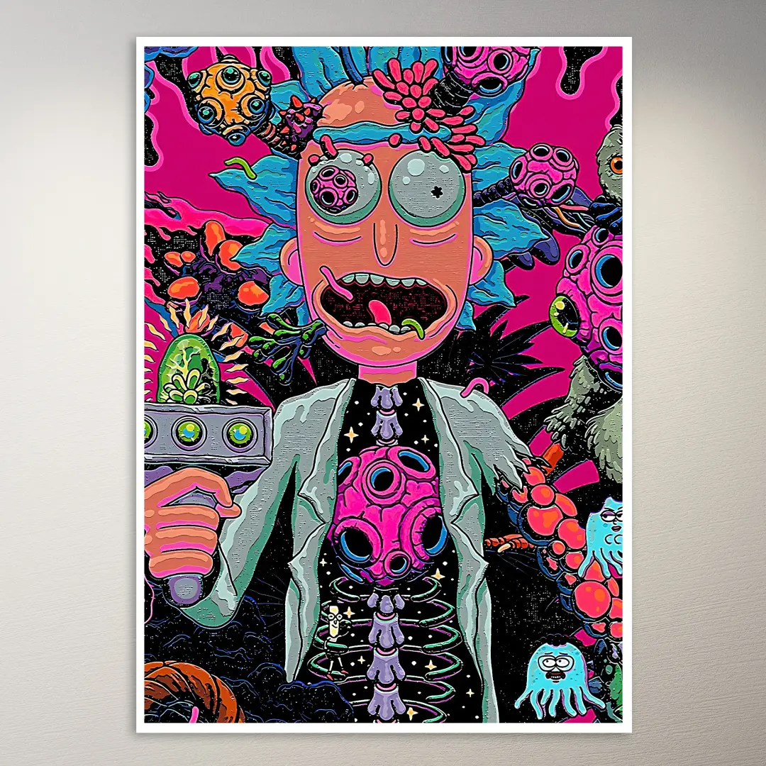 Trippy Kunst-Poster