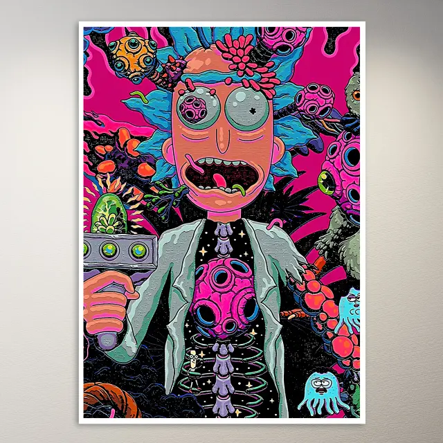 Trippy Kunst-Poster