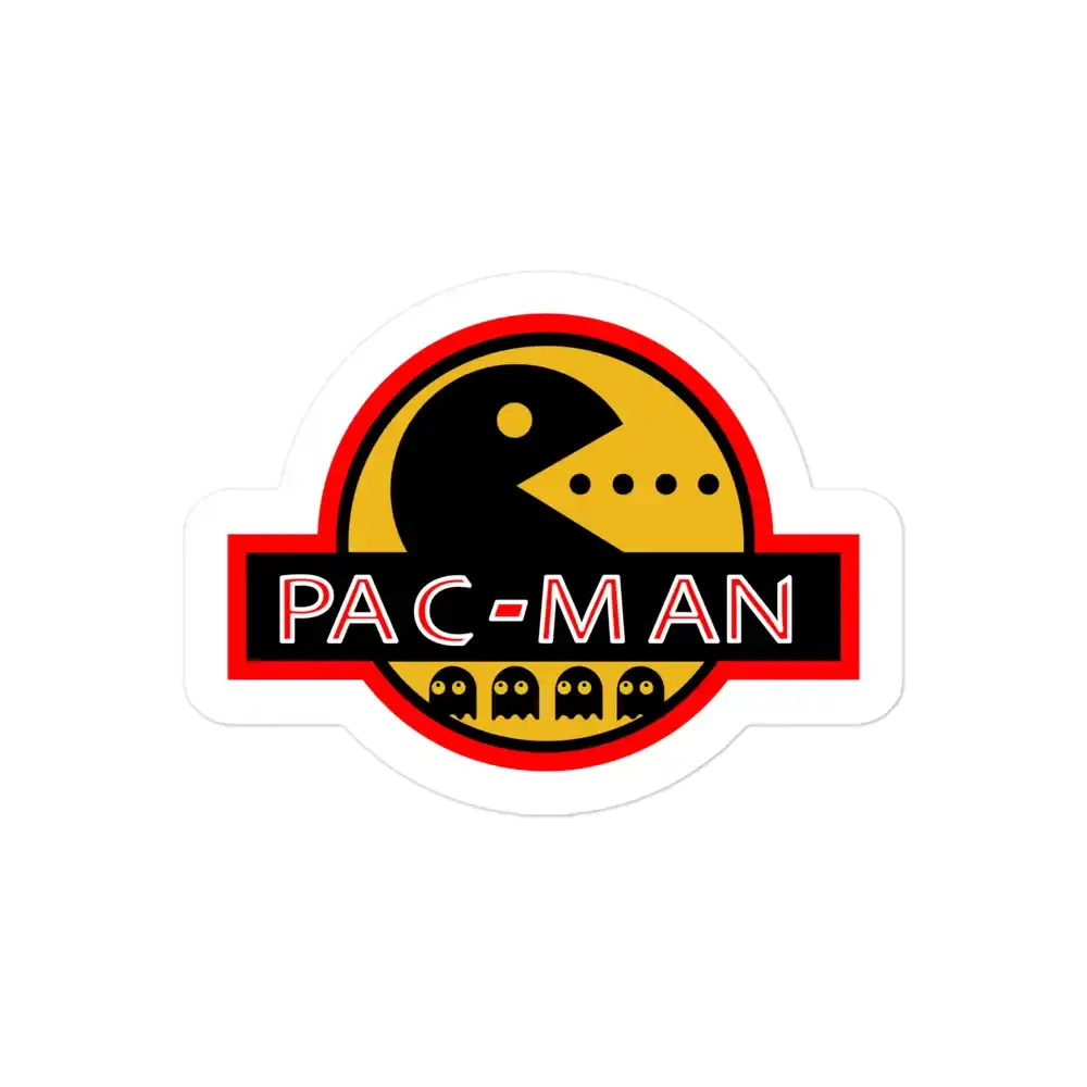 สติกเกอร์ Pac-Man จูราสสิก