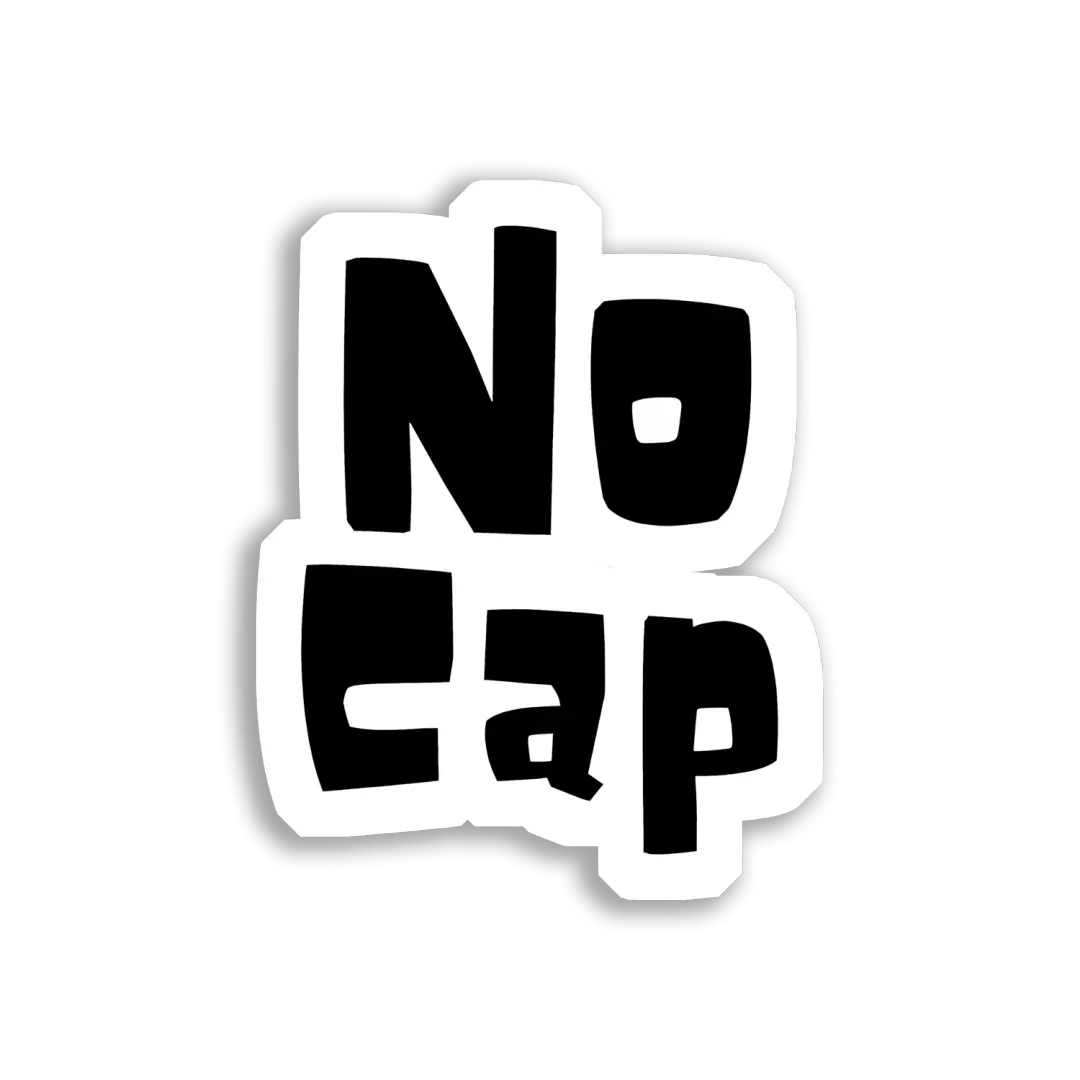 สติกเกอร์ภาพ No Cap