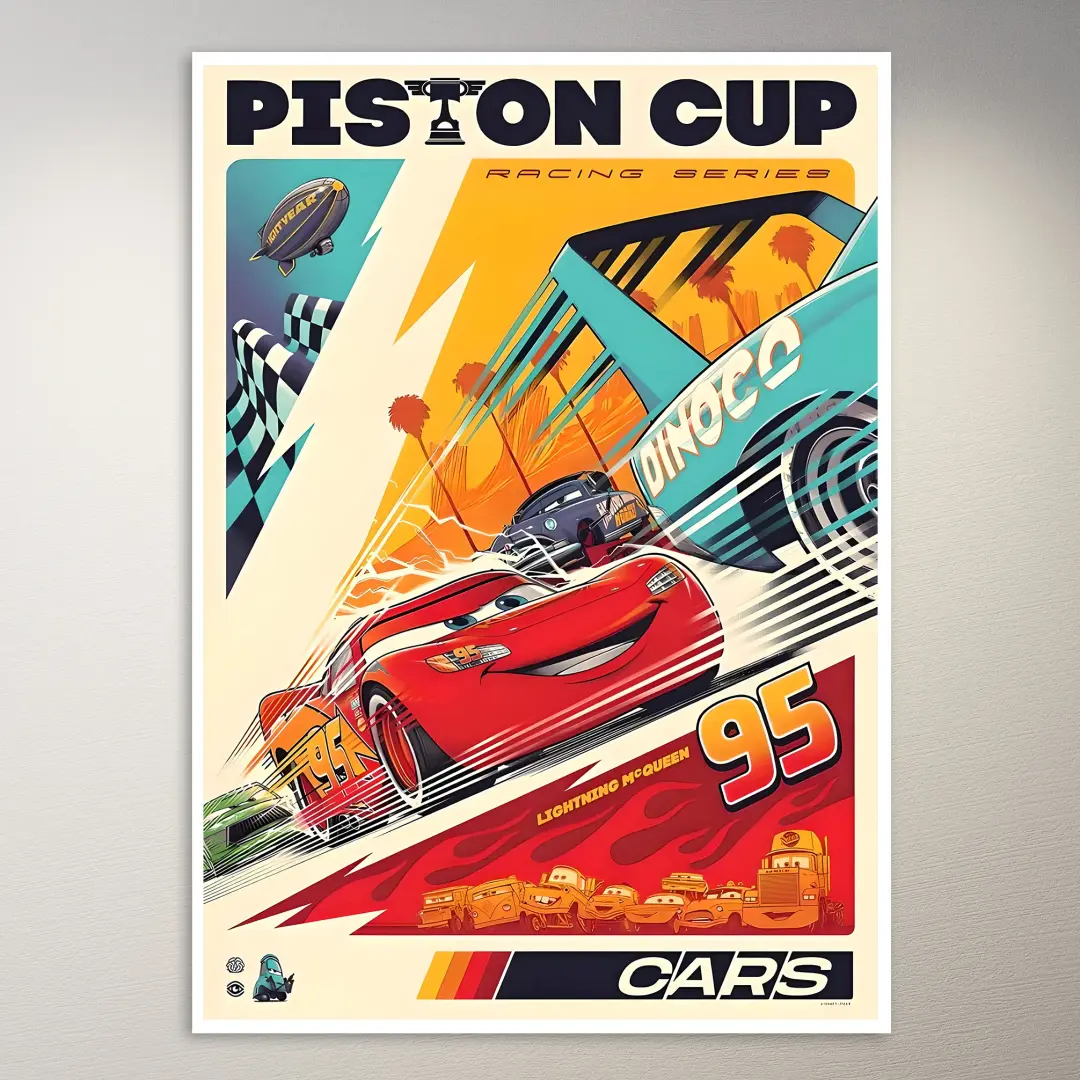 Piston Cup | Cars | Póster de película