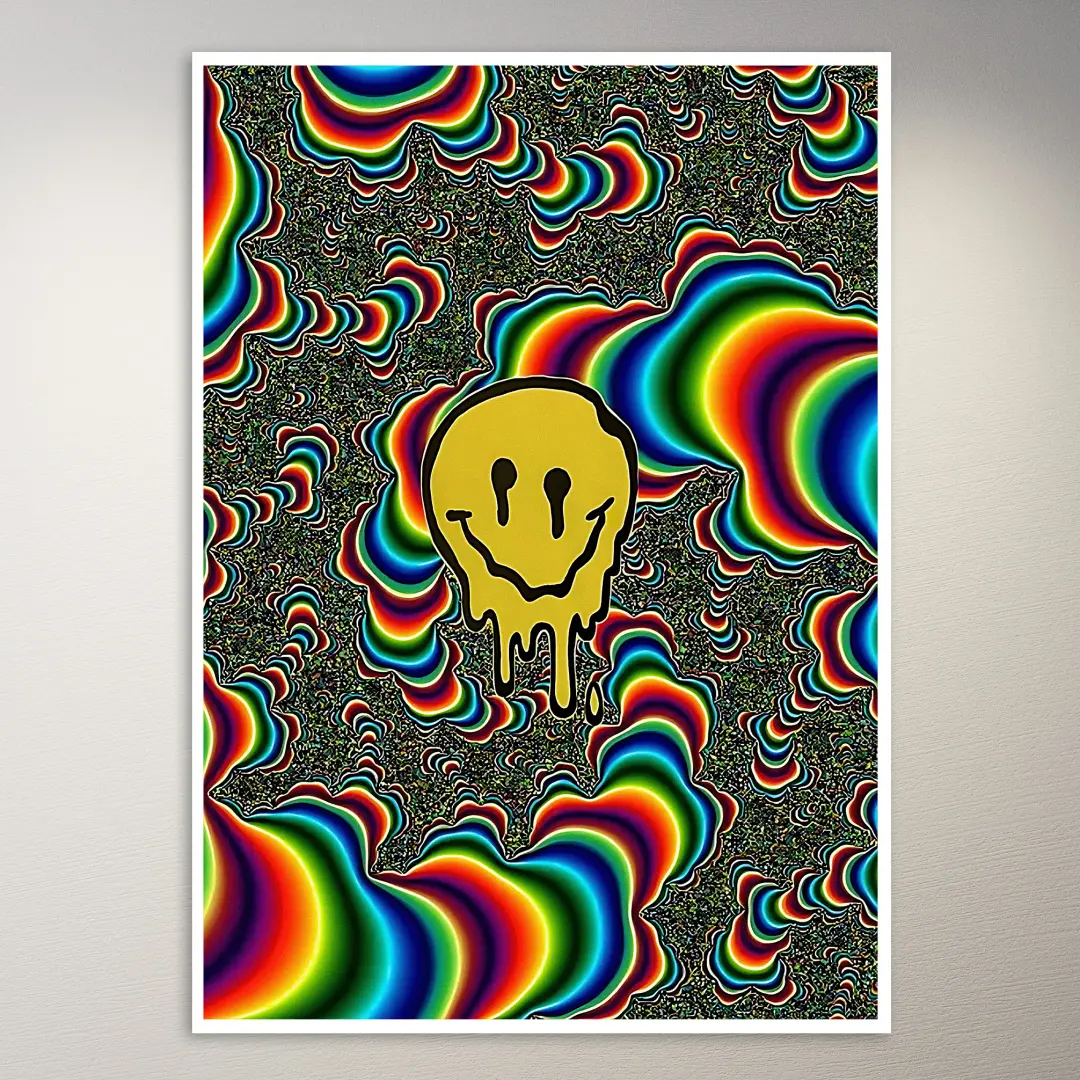 Trippy Art Poster