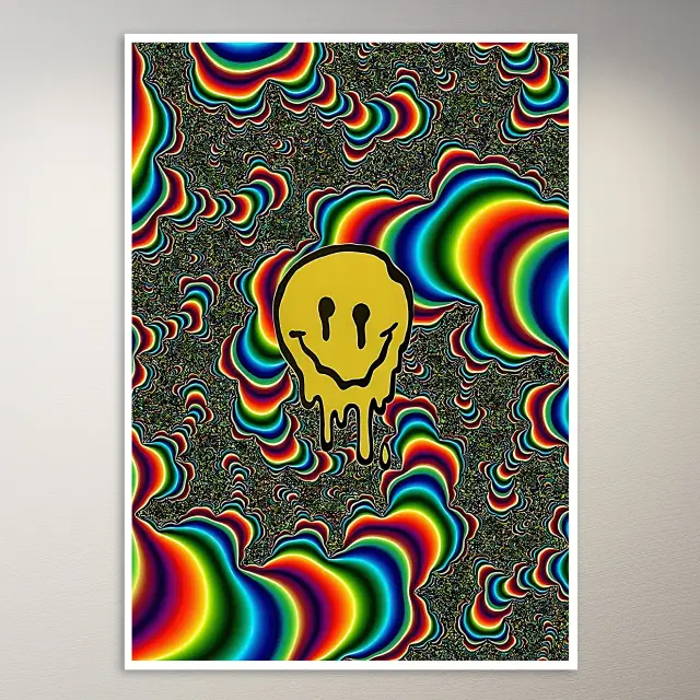 Trippy Art Poster