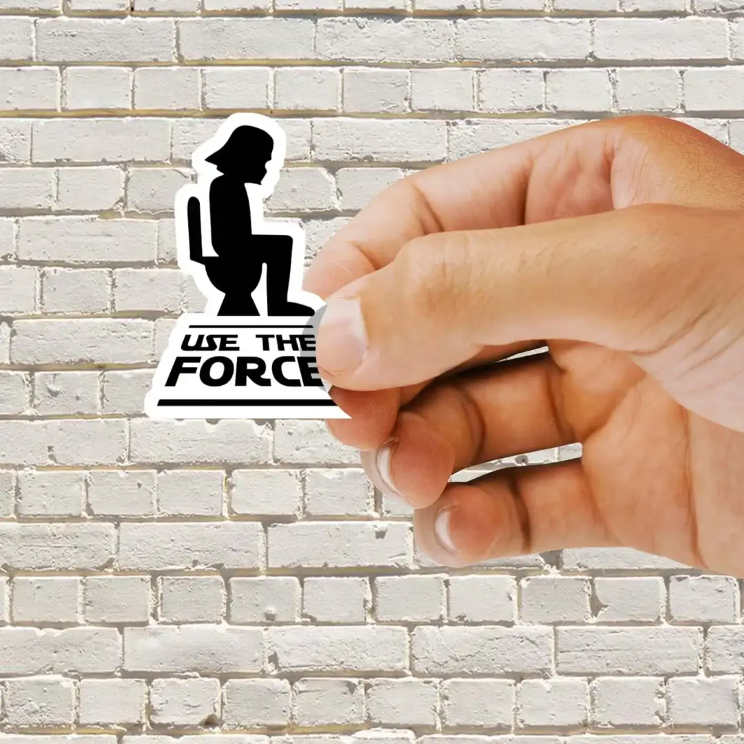 Pegatina Use the force