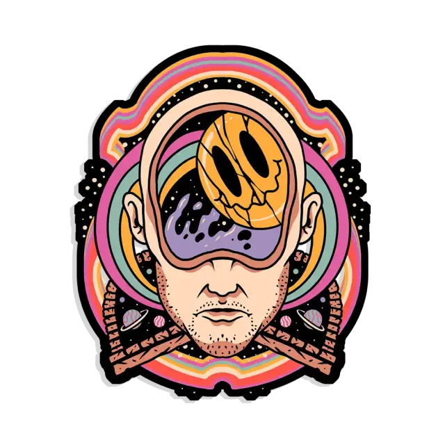 Dark Mind Sticker