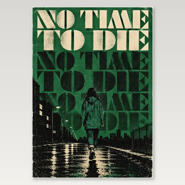 Póster A4 No Time To Die indie