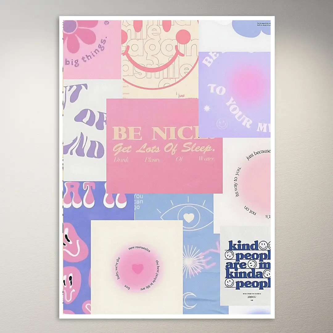 Positivity Moodboard | Aesthetic Poster