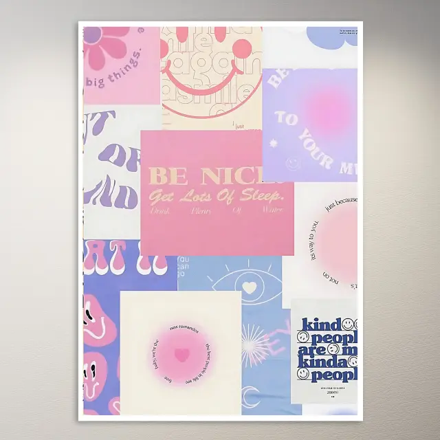 Positivity Moodboard | Aesthetic Poster