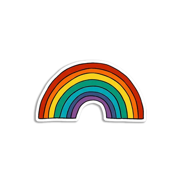 VSCO Rainbow Sticker