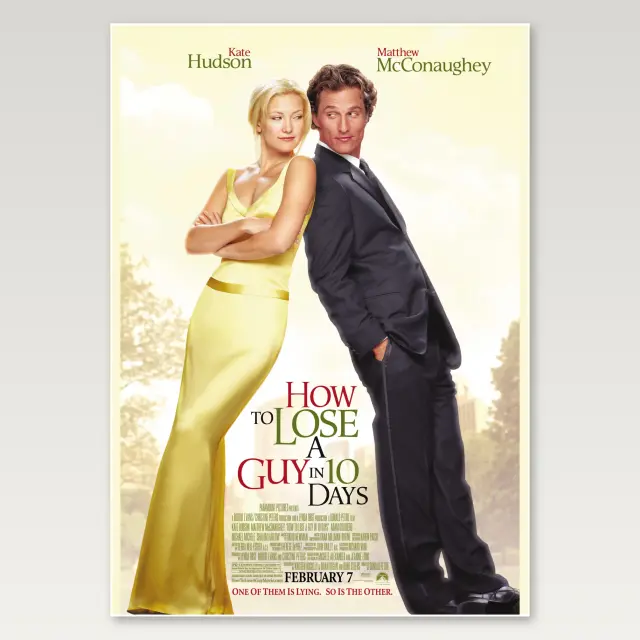 How to Lose a Guy in 10 Days A4 海報