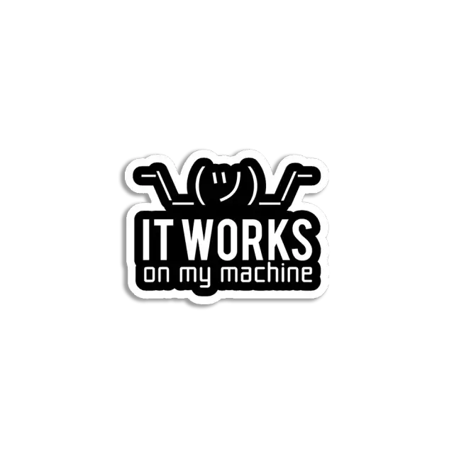 Läuft auf meinem Rechner Sticker
