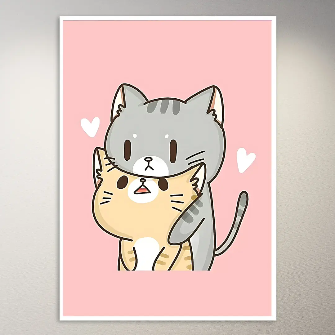 Kawaii Aesthetics Wall Poster