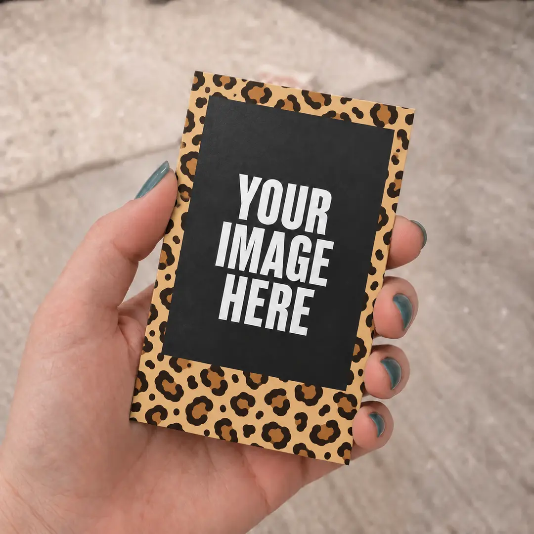 Leopard Print Polaroids