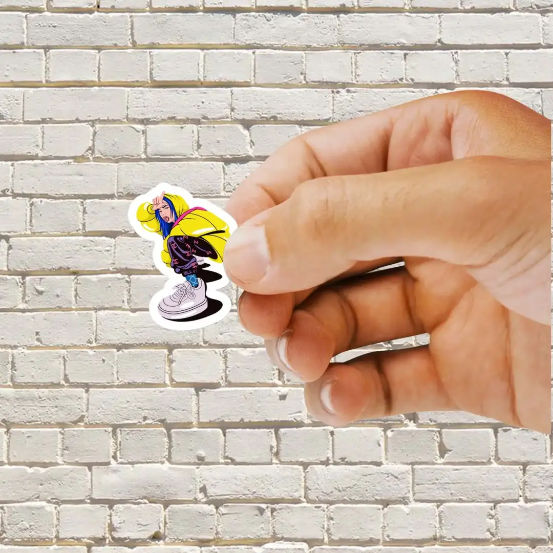 Billie Eilish Loser Pose Sticker