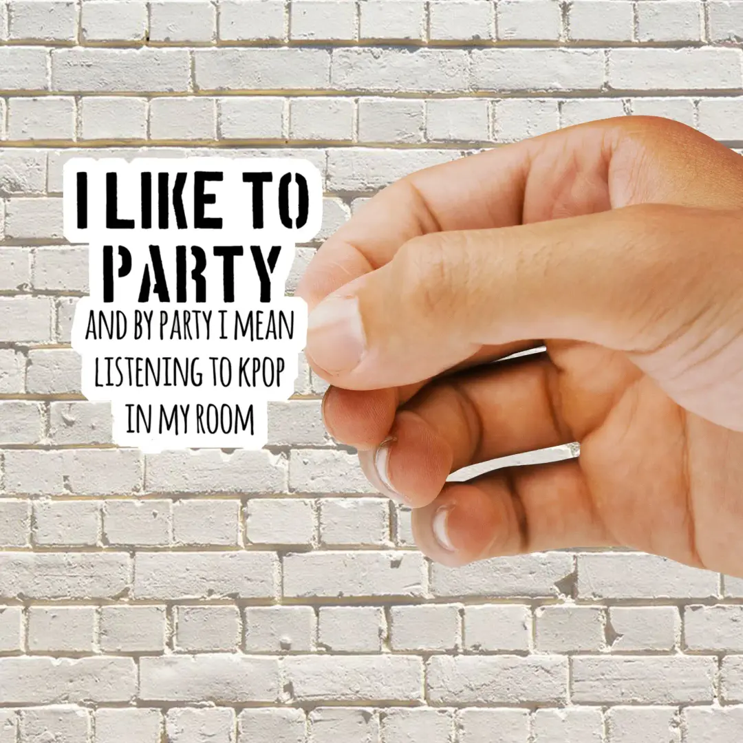 K-Dramas schauen ist eine Party Sticker