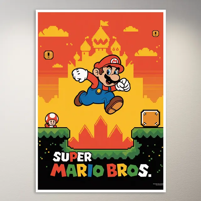 Póster de Super Mario Bros.
