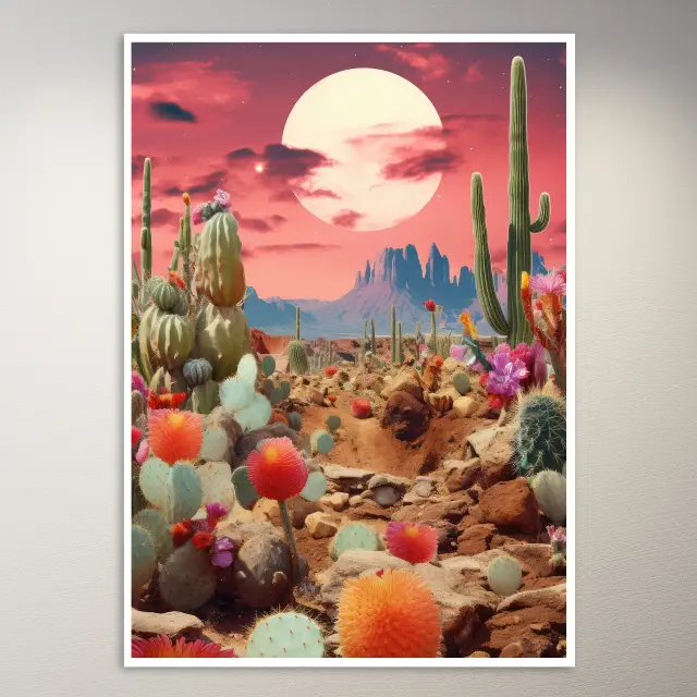 Trippy Kunst-Poster