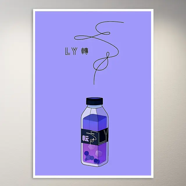 Love Yourself 韓文海報