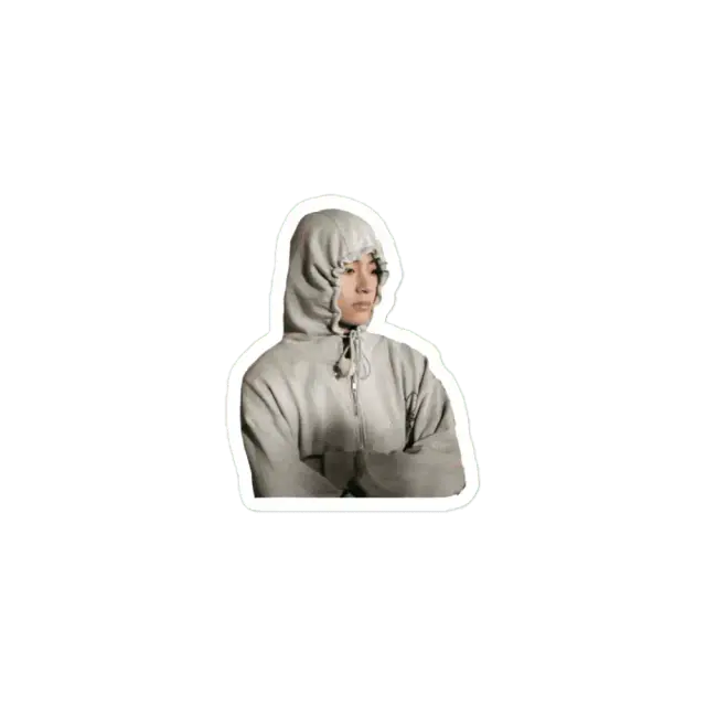 Hoodie Kim taehyung  Sticker
