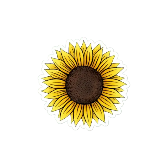 Sonnenblumen-Sticker