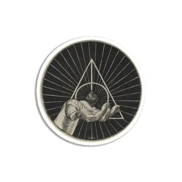 Magischer Sticker