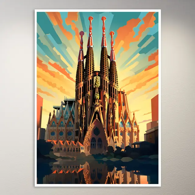 Die Sagrada Familia Poster