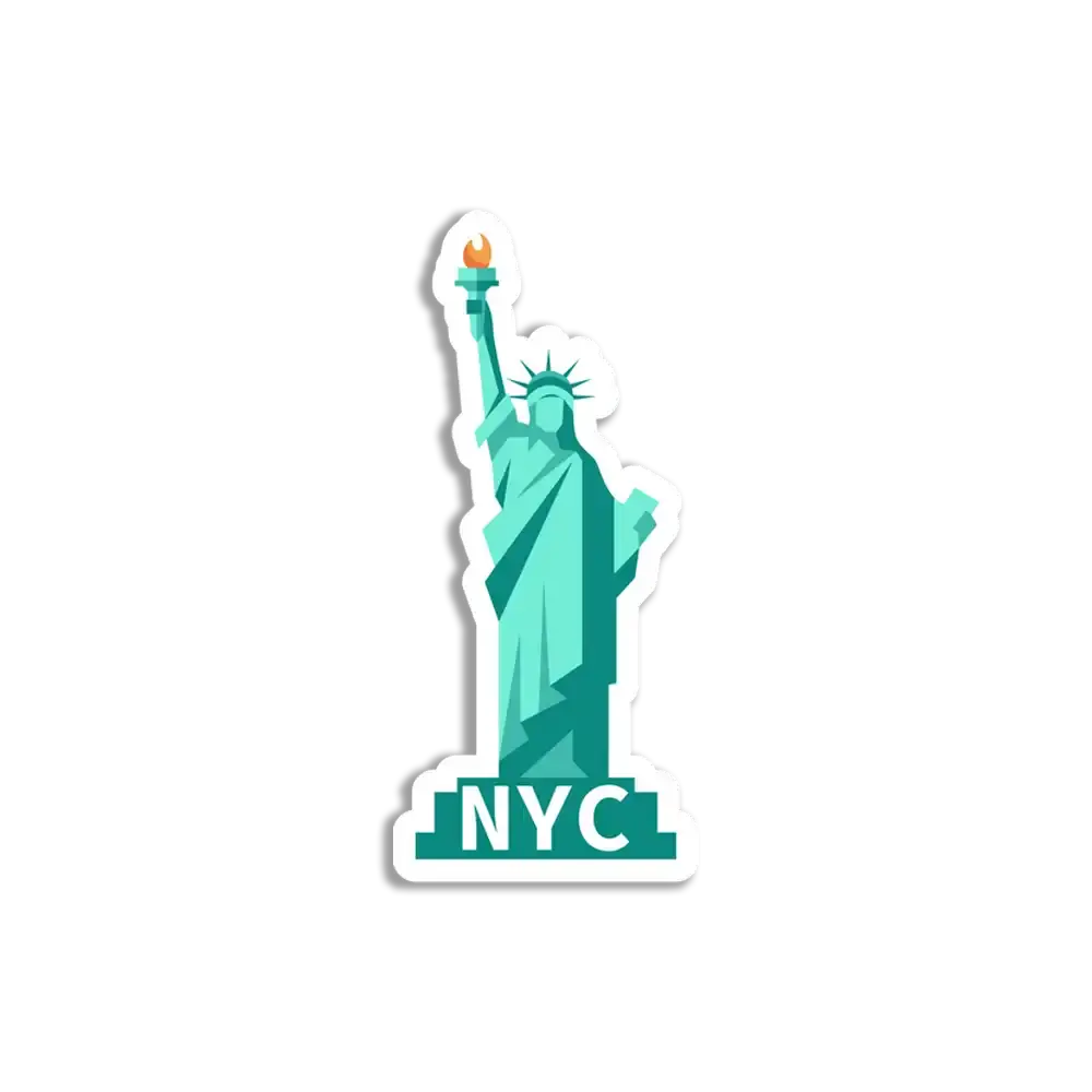 Freiheitsstatue NYC Sticker