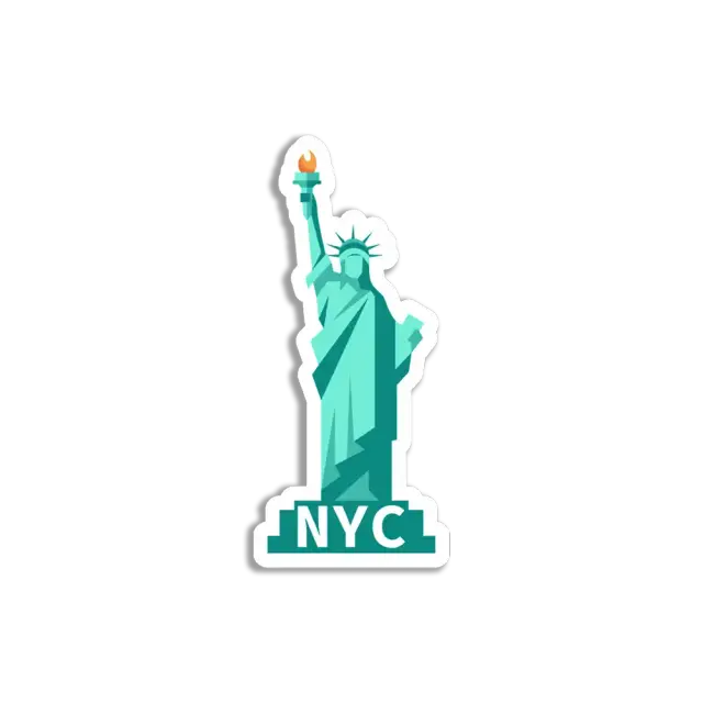 Freiheitsstatue NYC Sticker