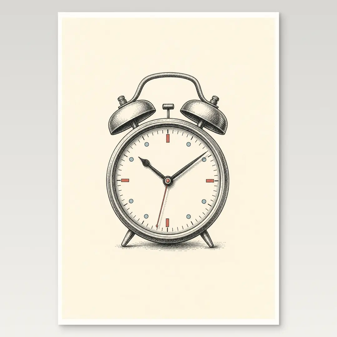 Alarm Clock Poster