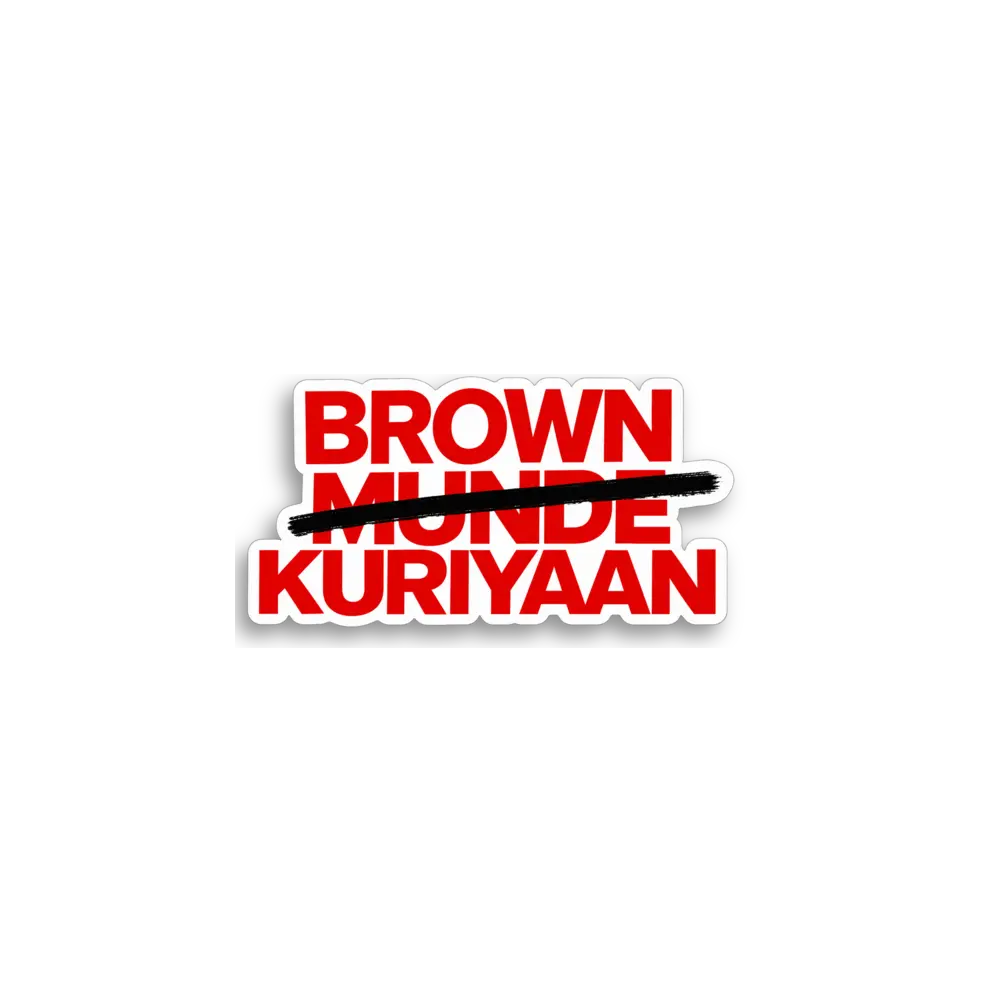 Pegatina Brown Kuriyaan