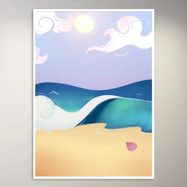 Ästhetisches Gemälde Poster