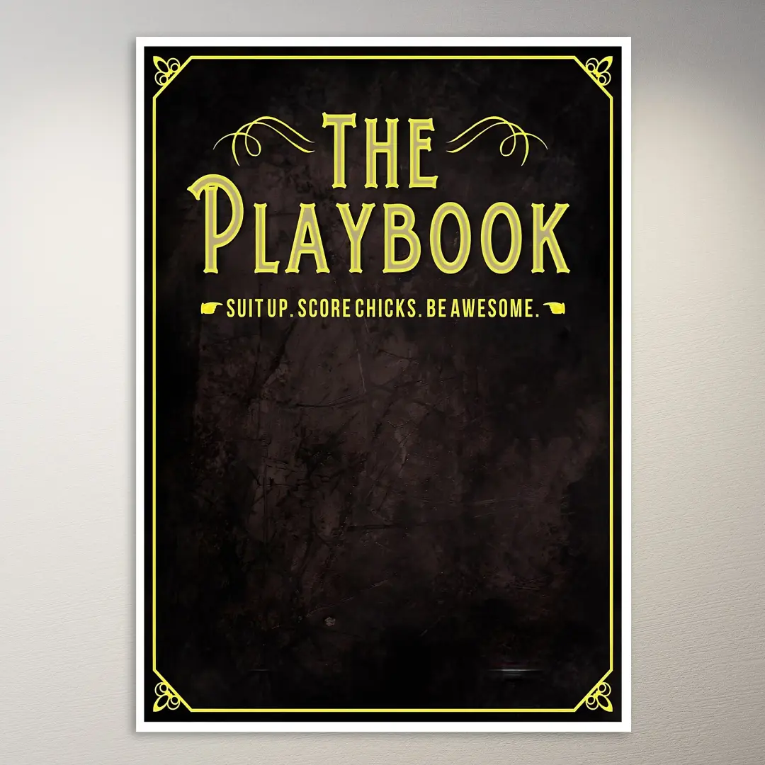 HIMYM The Playbook Poster | Serien-Poster