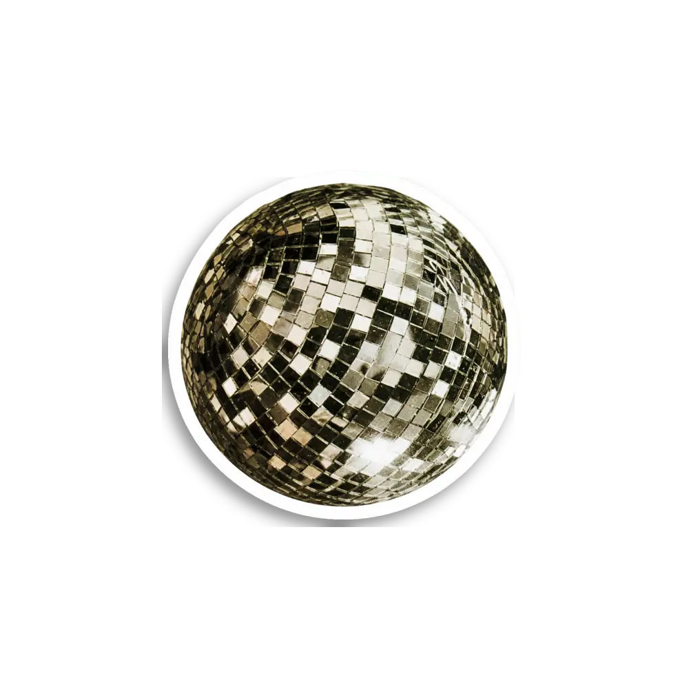 Disco Ball Sticker