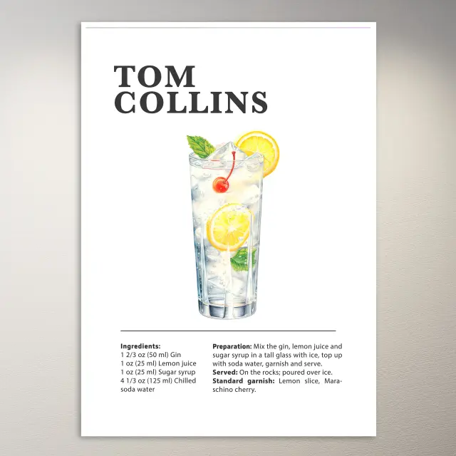 Tom Collins Poster