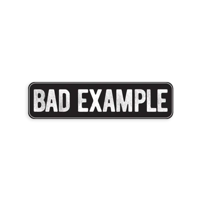 Bed Example Sticker